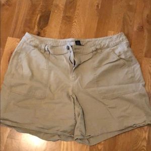 Lane Bryant Khaki Shorts